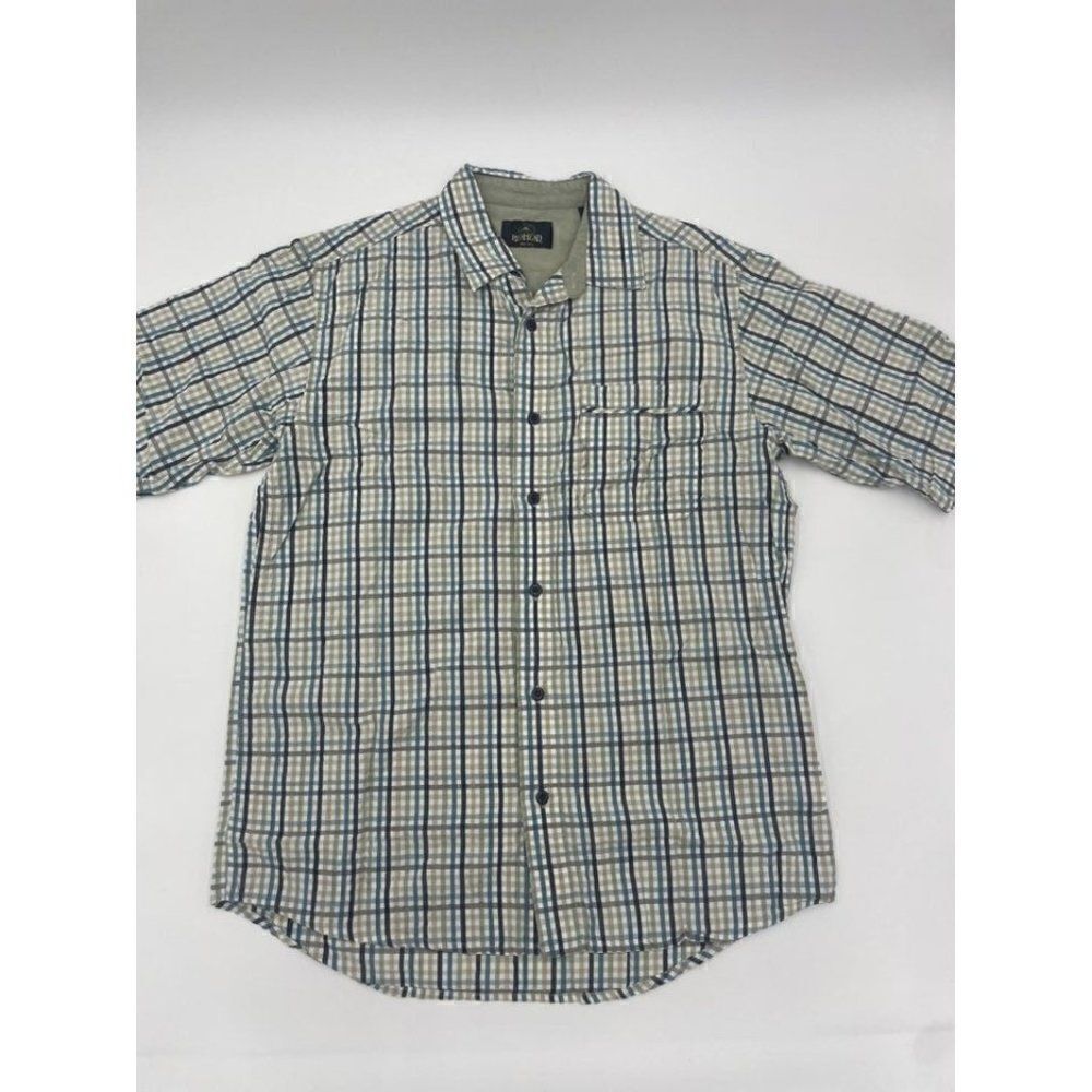Redhead 100% Cotton Plaid Button Up Size Medium